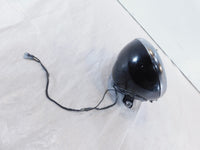 Dented Harley Softail Heritage Classic Fat Boy Black Headlight & Housing Bucket - C3 Cycle