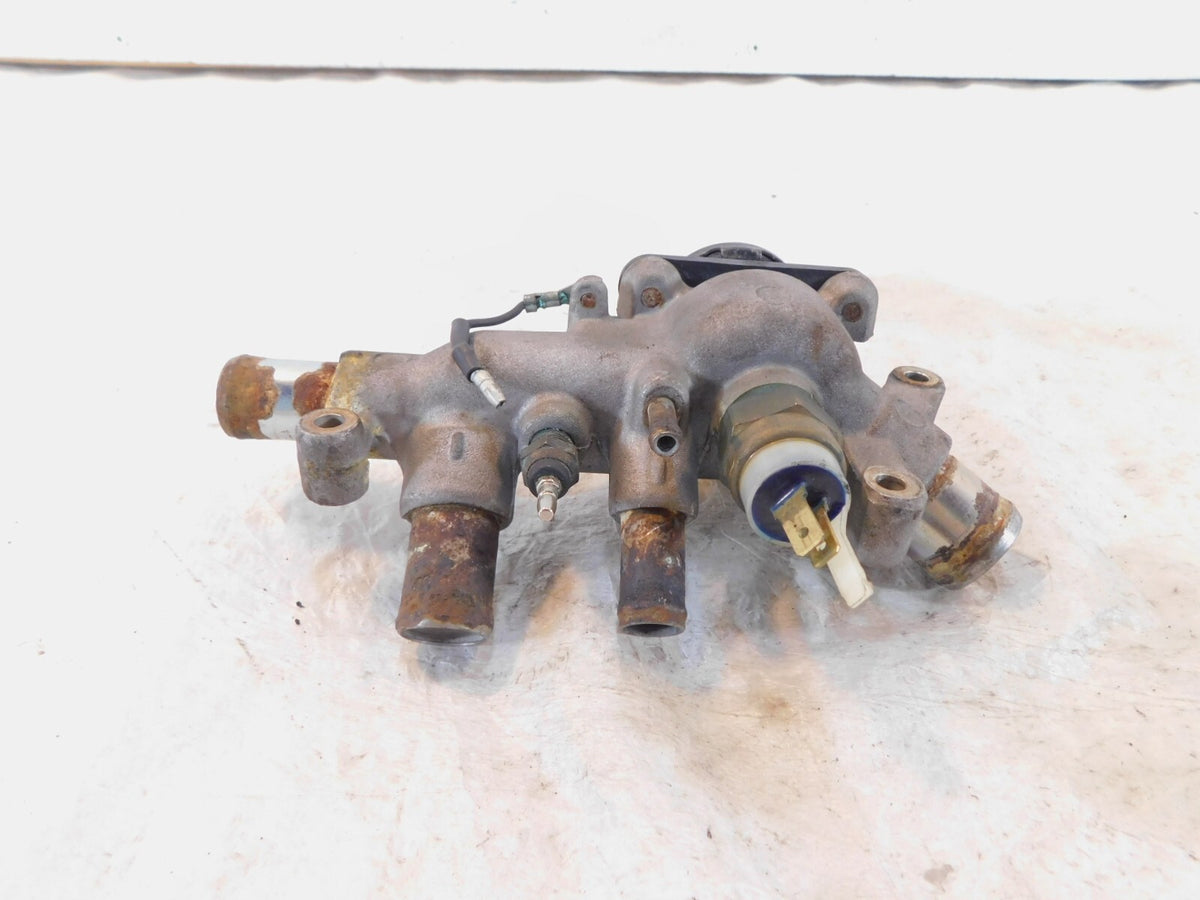 Yamaha V-Max 1200 VMX12 OEM Engine Motor Radiator Water Pipe Joint Assembly - C3 Cycle