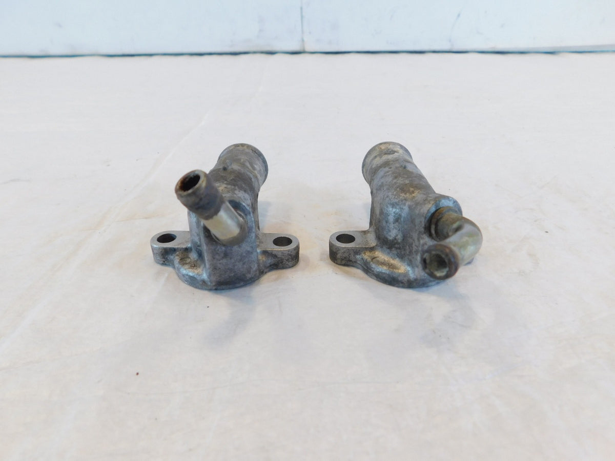 01-17 Honda GL1800 Goldwing 1800 Radiator Coolant Hose Line Pipe Joint Nipples - C3 Cycle