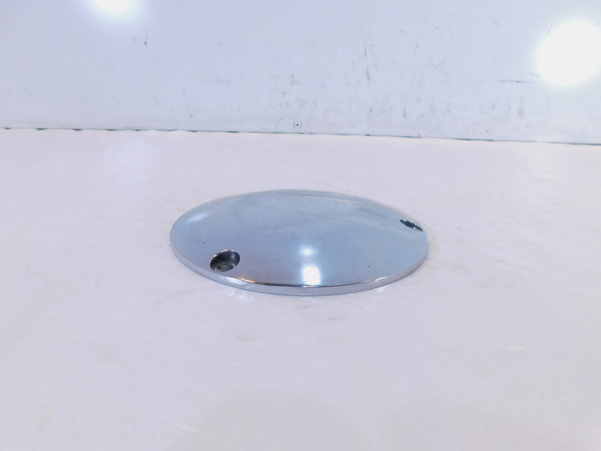 Harley Evo Softail Dyna & FXR Left Engine Motor Chrome Derby Clutch Cap Cover - C3 Cycle