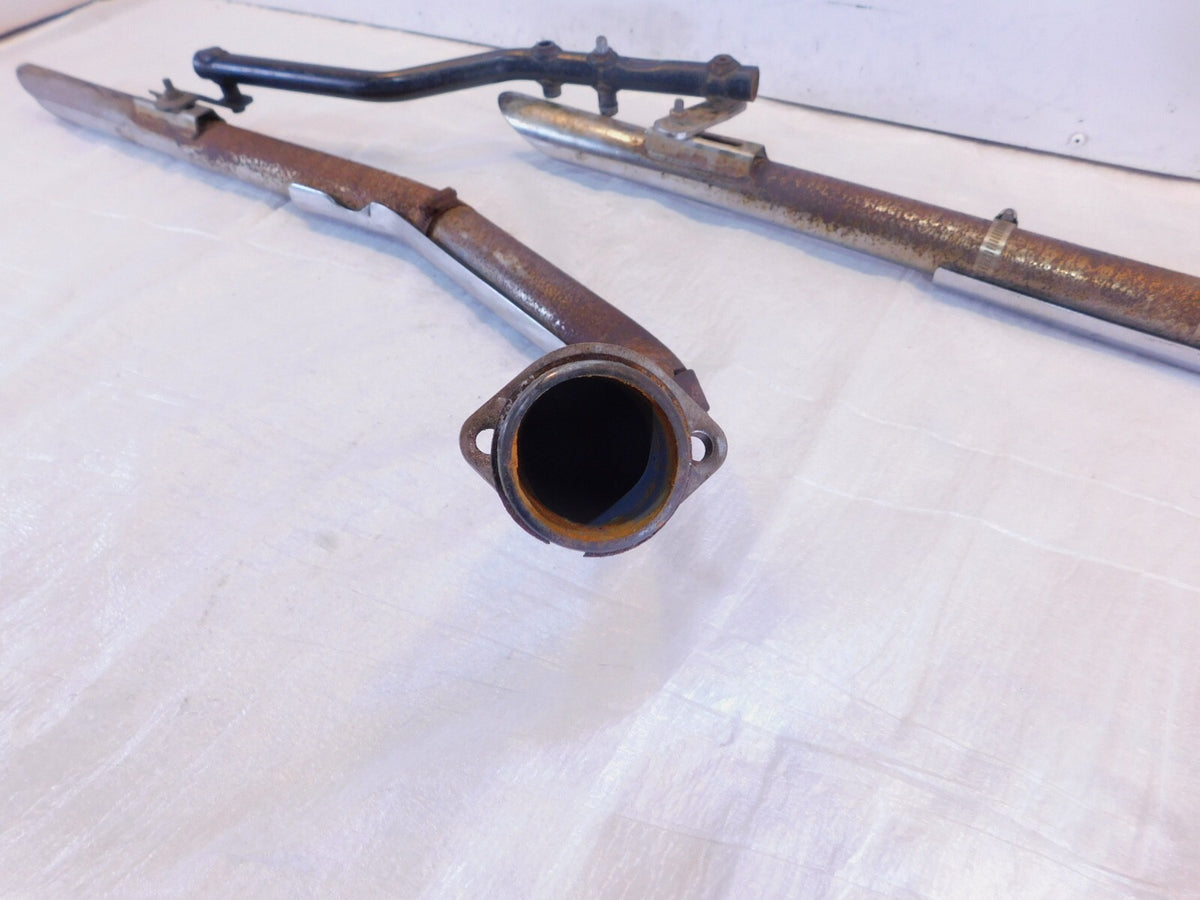 Harley Davidson Softail Heritage Classic & Springer Exhaust Pipe Muffler Bracket - C3 Cycle