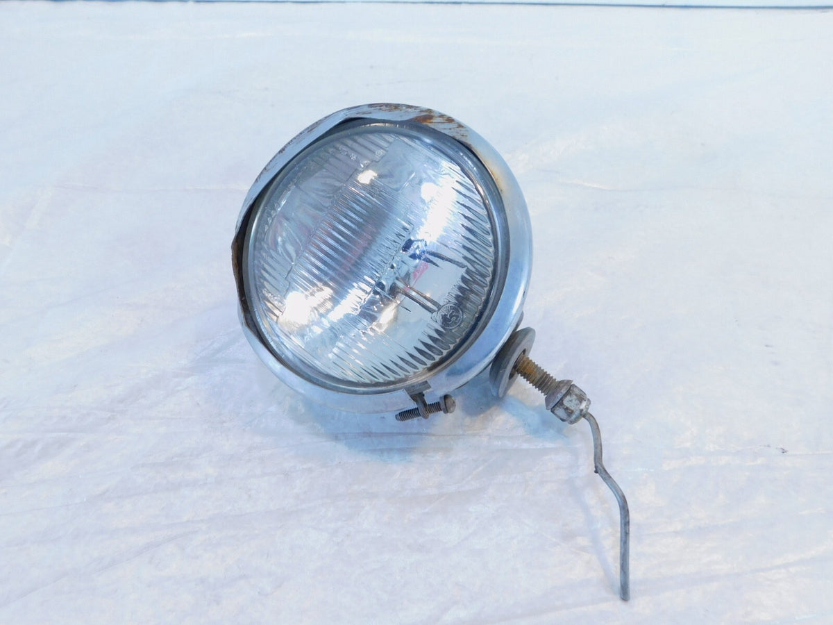 Harley Touring Road King Electra Glide Chrome Auxiliary Passing Fog Light Lamp