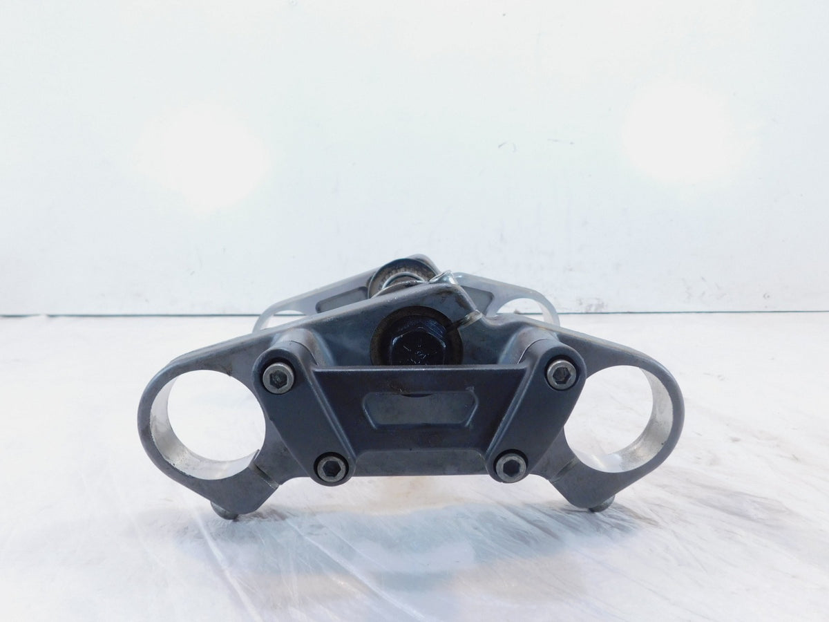 97-99 Buell Thunderbolt S3 Silver Upper & Lower Front Fork Triple Tree Bracket - C3 Cycle