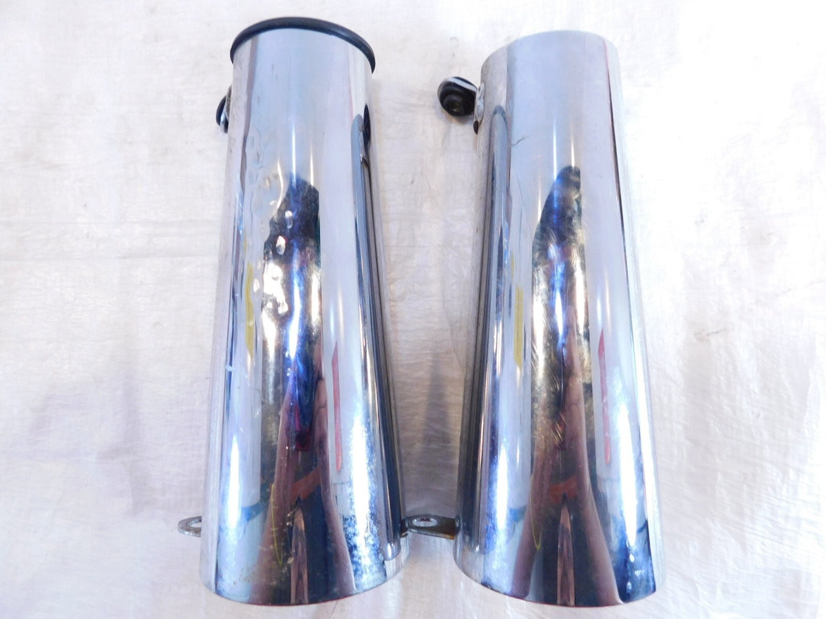 Kawasaki VN1500 Vulcan 1500 Classic Nomad Fi Front Fork Shield Cover Guards - C3 Cycle