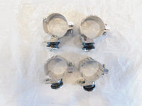 4 Harley Sportster 883 & 1200 & Dyna 39mm Detachable Windshield Mount Clamp - C3 Cycle