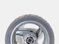 Kawasaki Ninja ZX-6 ZX600 ZX600-E & ZZR600 Gray Rear Wheel Rim w/ Tire - C3 Cycle