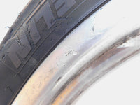 2008-2012 Harley Davidson Dyna Low Rider FXDL Silver Cast Front Rim Wheel - BENT - C3 Cycle