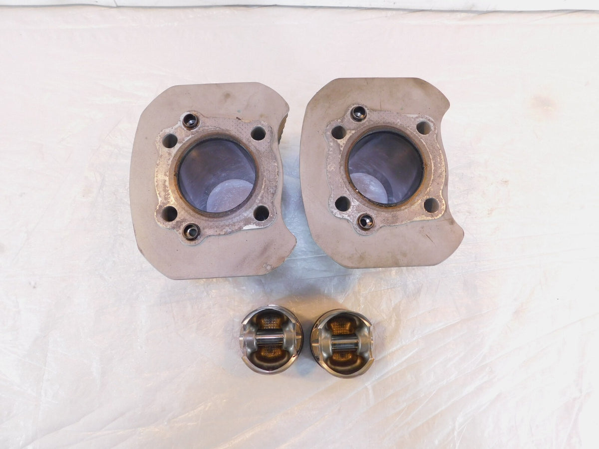 Harley Davidson Sportster 883 Custom & Low Silver Cylinders Barrels w/ Pistons - C3 Cycle