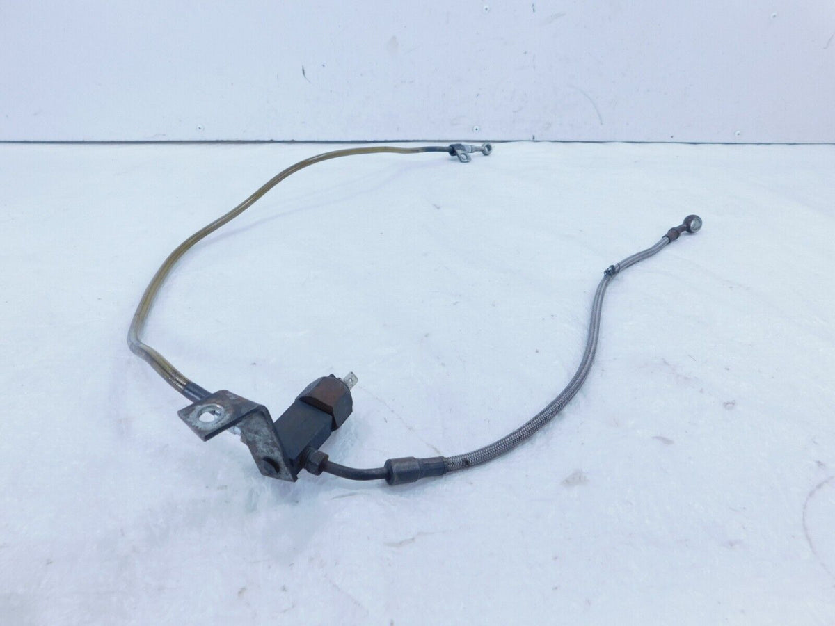 Harley Davidson Softail Custom & Night Train Rear Brake Caliper Line Hose Pipe - C3 Cycle