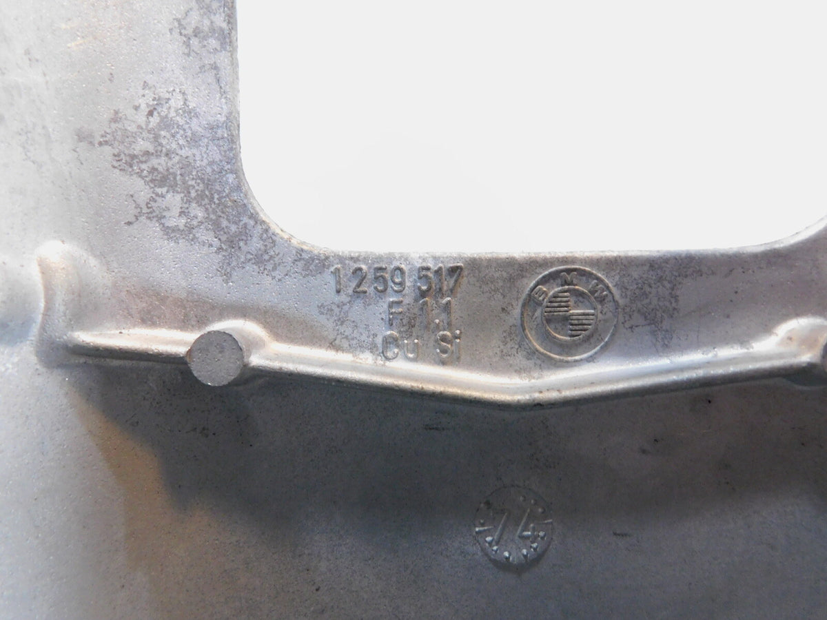 BMW Airhead R100 R60 R75/6 R80/7 R90/6 Silver Engine Starter Motor Cover Panel - C3 Cycle