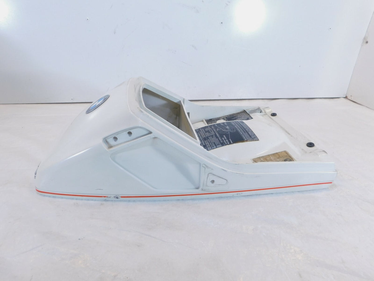 1986-1996 BMW K75 K75C K75S K75RT White Rear Wheel Seat Tail Section & Handles - C3 Cycle