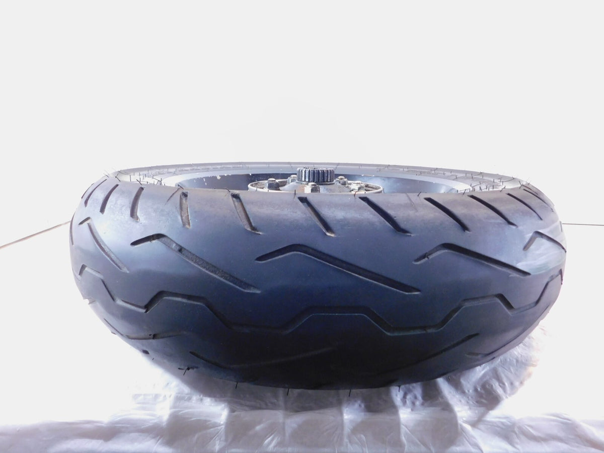 Honda VTX1800 VTX1800C VTX1800R Cast Black Rear Wheel Rim & Tire - 42650-MCH-010 - C3 Cycle
