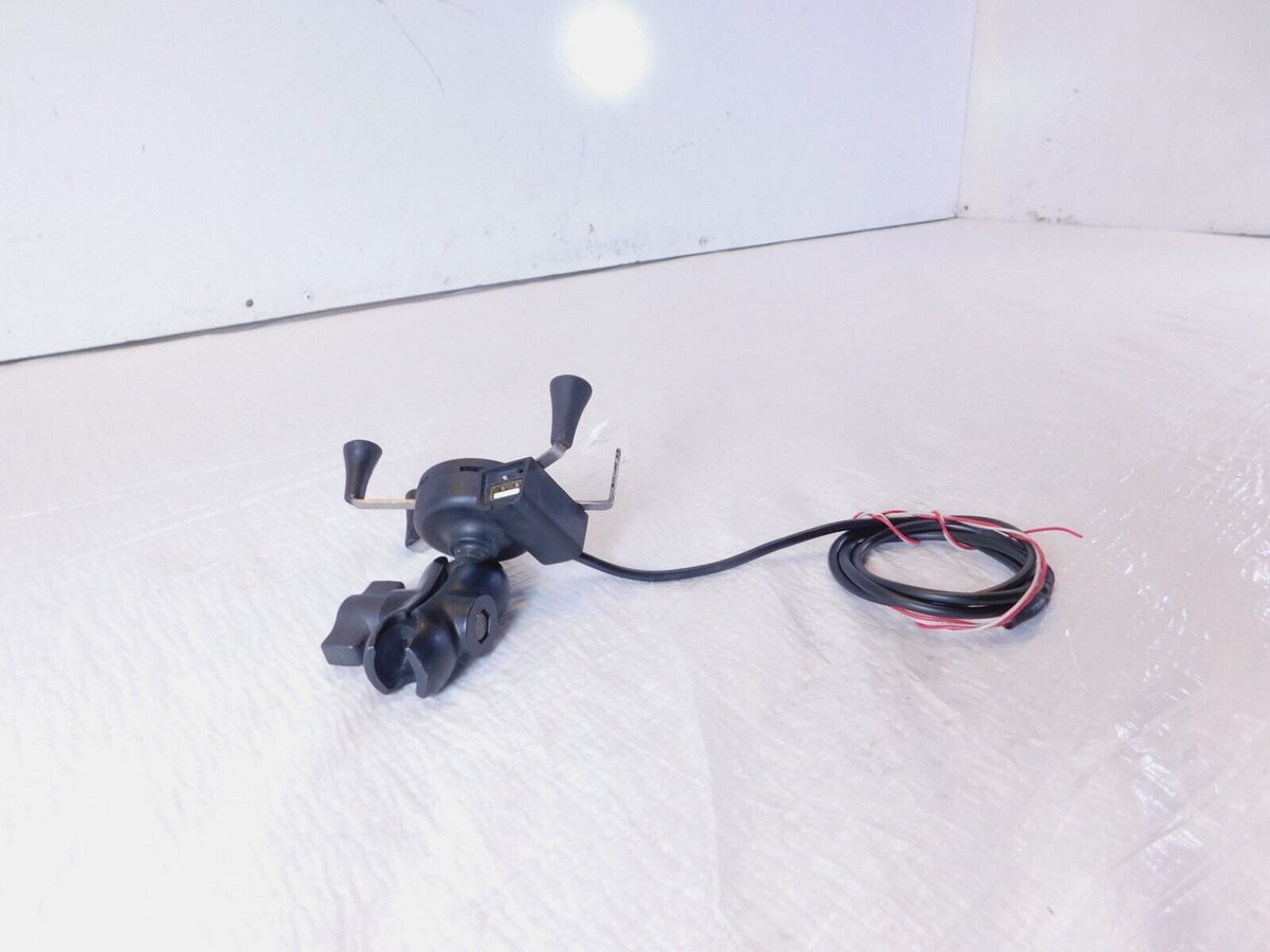 2003-2004 BMW K1200GT Adjustable Handlebar Cell Phone Charger Holder Mount Stay - C3 Cycle