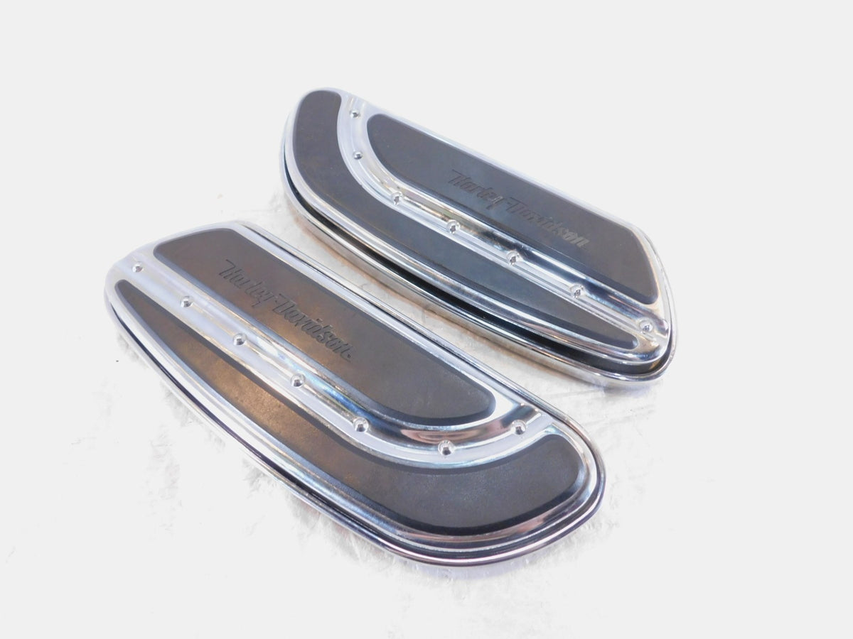 Harley CVO Road King Custom Street Glide Left & Right Footboard Floorboards - C3 Cycle