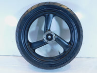 Yamaha FZR1000 YZF750R & YZF750 3 Spoke Black Cast Front Wheel Rim Hub & Tire