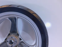 BMW R1100R R1100RT R1100RS R850R & K1 K1100LT Cast Silver Rear Wheel Rim & Tire - C3 Cycle
