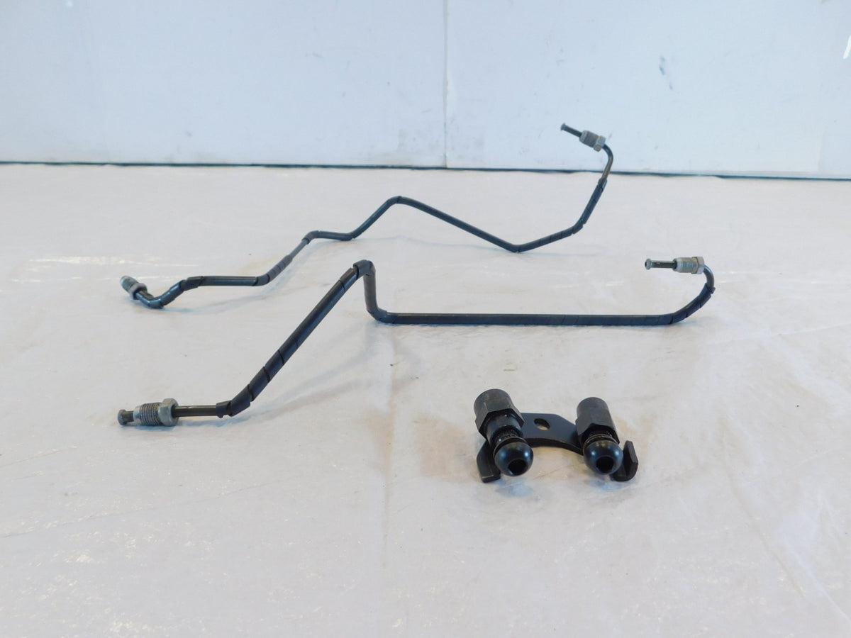2000-2007 BMW F650GS Dakar F650 GS Front Caliper Hard ABS Brake Hose Pipe Lines - C3 Cycle