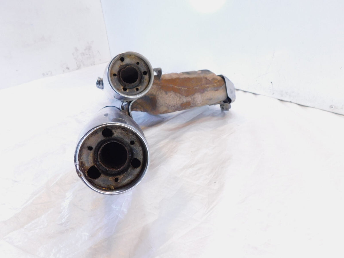 1984-99 Yamaha Virago 1000 1100 XV1000 XV1100 Exhaust Muffler Pipe Can Silencer - C3 Cycle