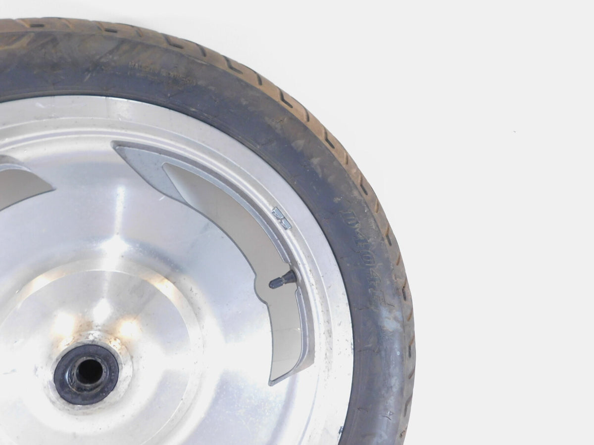 Honda Shadow 1100 VT1100 VT1100C VT1100C2 Sabre Silver Front Wheel Rim - Bent - C3 Cycle