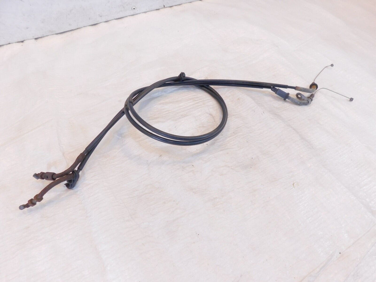 Yamaha XVS1100 1100 Classic & Silverado Handlebar Throttle Cables Wires - Pair - C3 Cycle