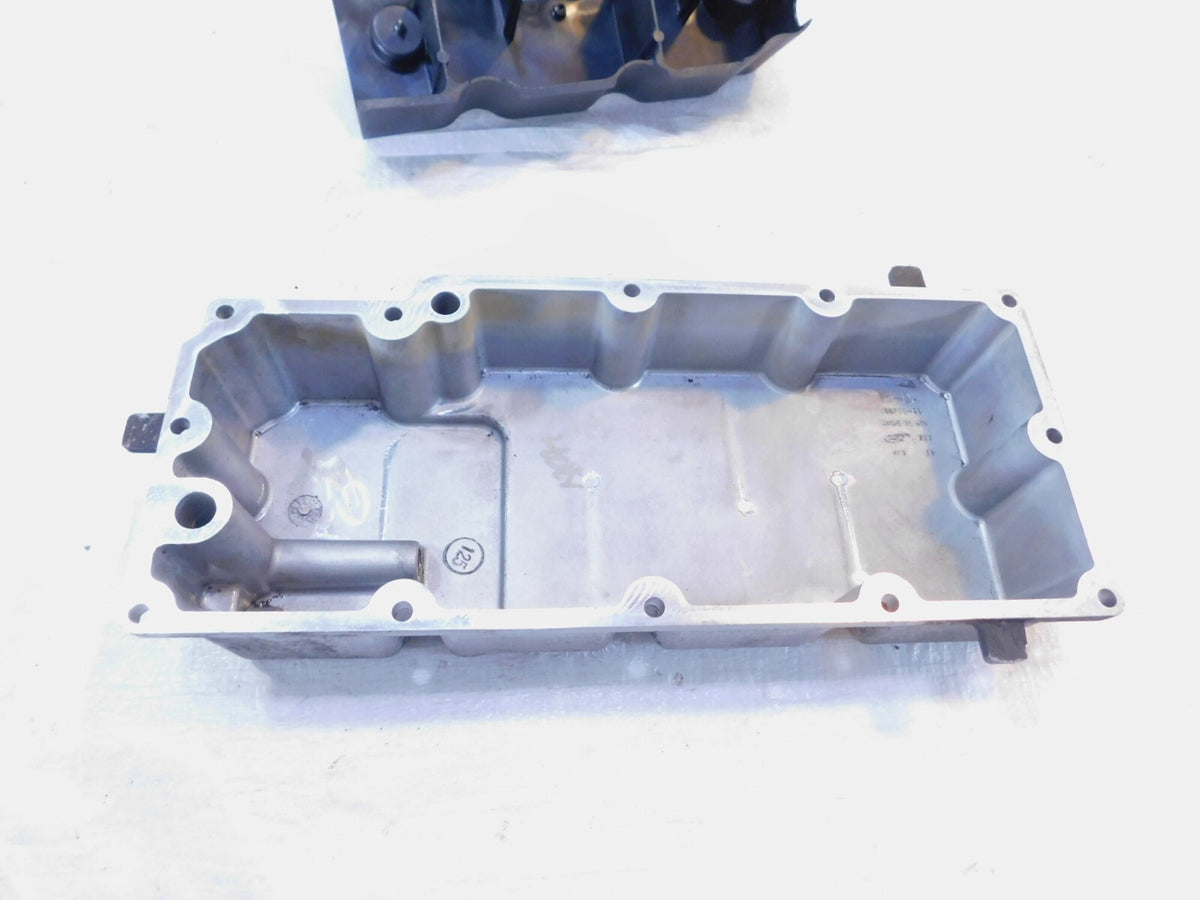 Harley Touring Road King & Electra Glide Silver Oil Pan Tray 62711-99 w/ Baffle