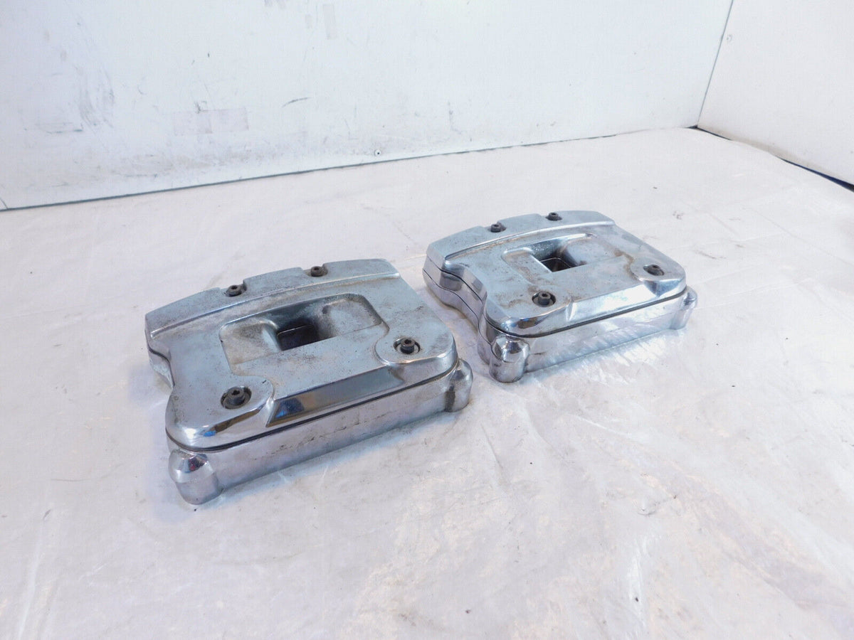 Harley Davidson Touring Electra Glide & FXR & Softail Rocker Arms & Chrome Boxes