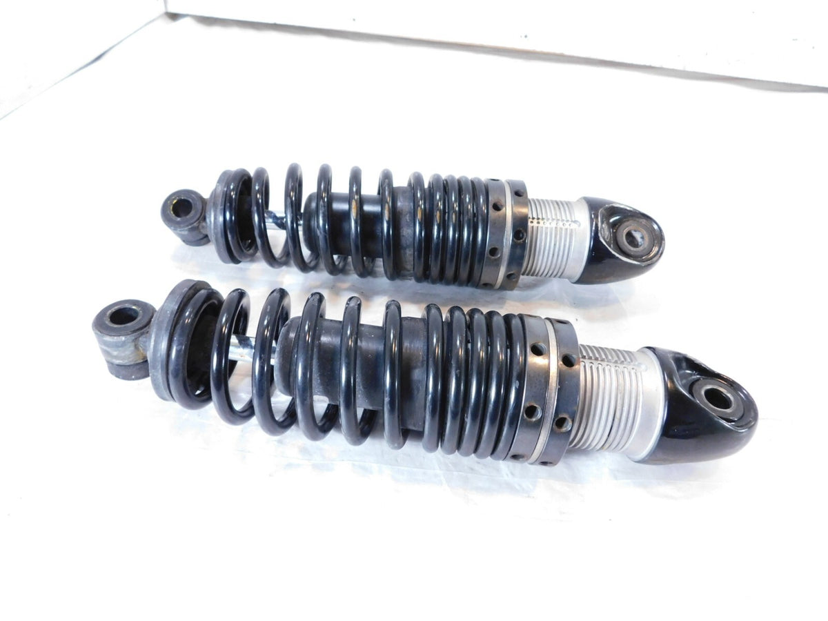 Pair Harley Davidson Sportster 883 1200 Black Rear Suspension Shock Absorbers - C3 Cycle