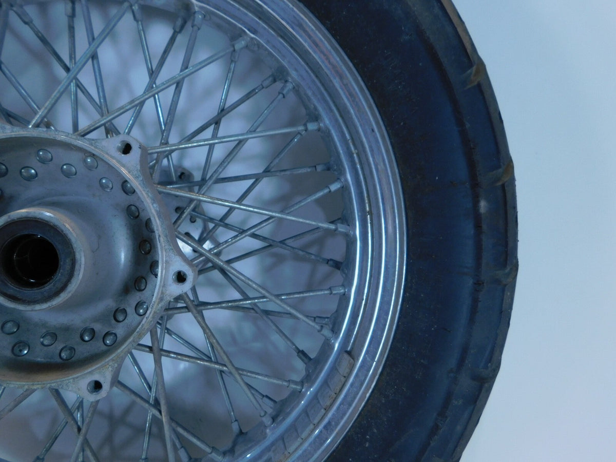 1999-2010 Yamaha XV1600 XV1700 Road Star Silverado Spoked Front Wheel Rim & Tire