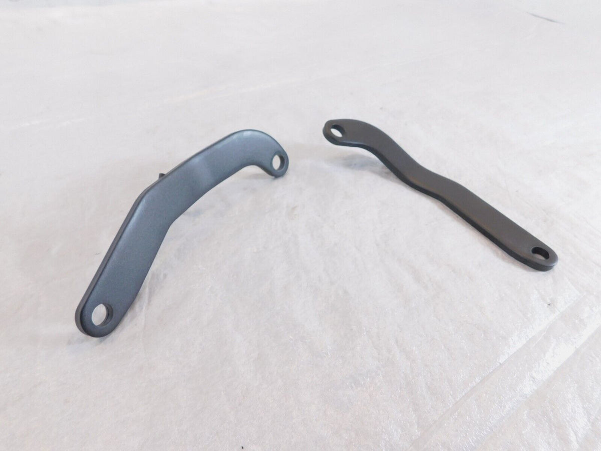 Kawasaki Z400 ER400 Left & Right Engine Frame Fitting Plate Bracket Mounts - C3 Cycle