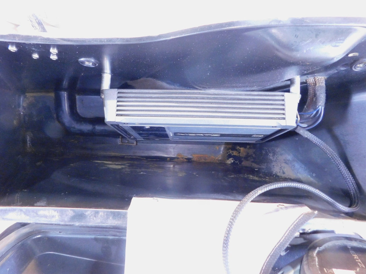 1999 Harley Davidson Touring Road Glide FLTR Black Speaker Luggage Saddlebag Bag - C3 Cycle