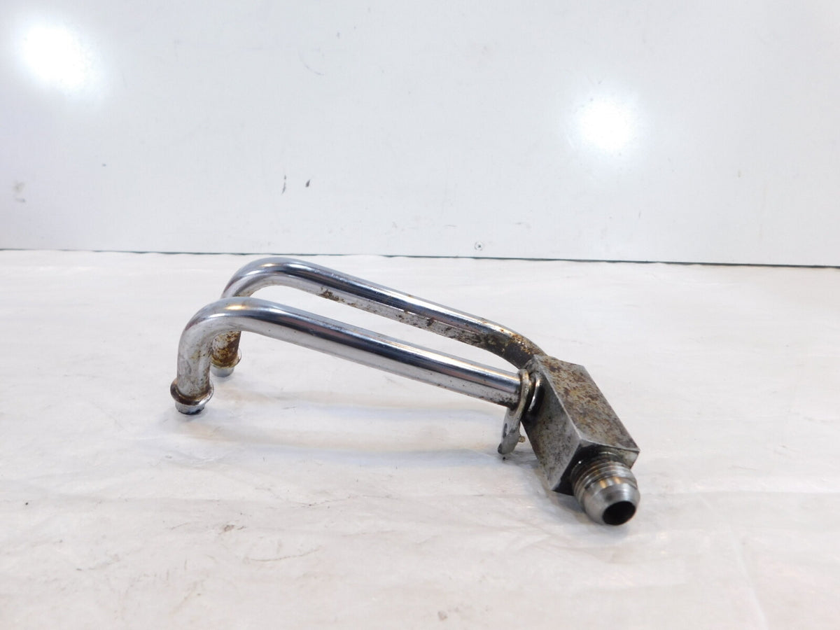 Victory Sport Deluxe & Standard V92 Cruiser Oil Cooler Manifold Pipe Lines