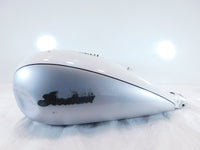 18-19 Indian Roadmaster Elite White & Silver Fuel Gas Petrol Tank Reservoir Cell - C3 Cycle