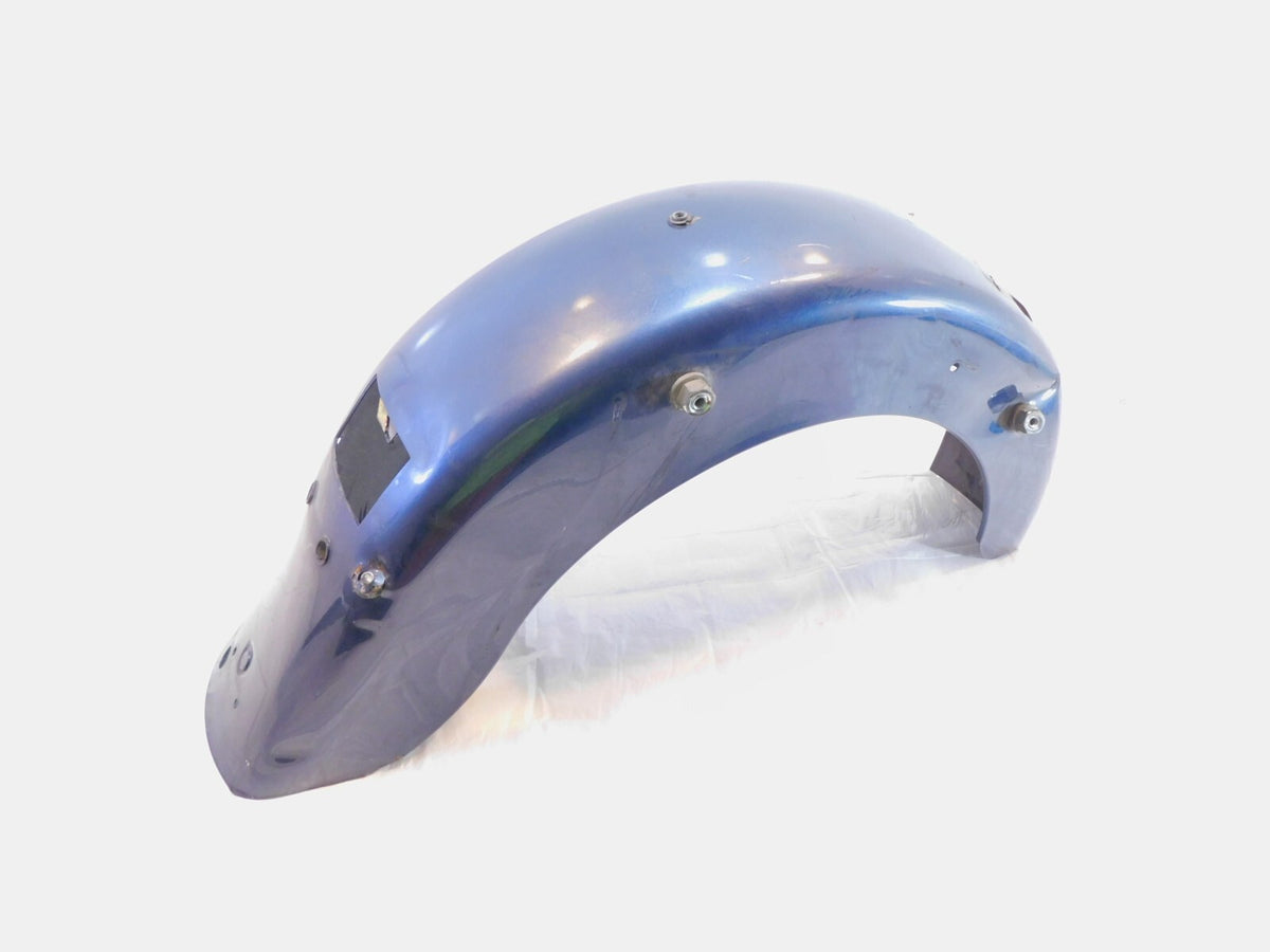 01-05 Harley Touring Road King & Electra Glide Blue Rear Wheel Fender - Dented