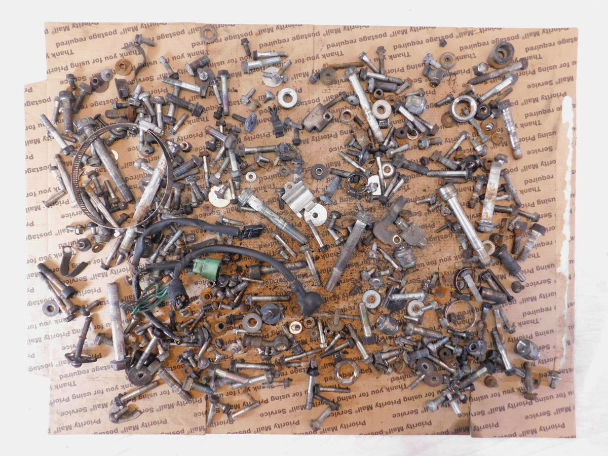 2008 08 Honda GL1800 Goldwing 1800 Nuts Bolts & Brackets Hardware Parts Box Lot - C3 Cycle