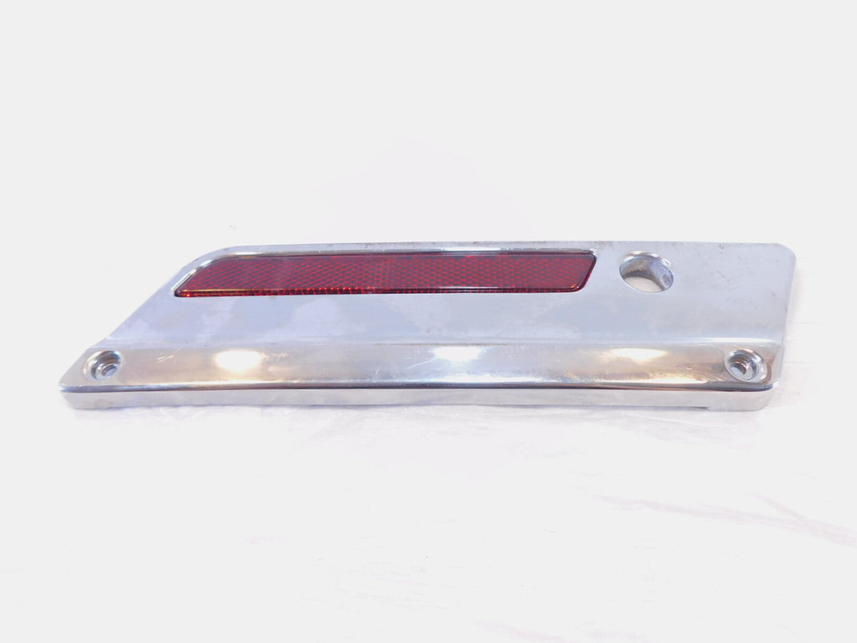 Harley Touring Electra Street Glide Road King Red Right Saddlebag Latch Cover - C3 Cycle