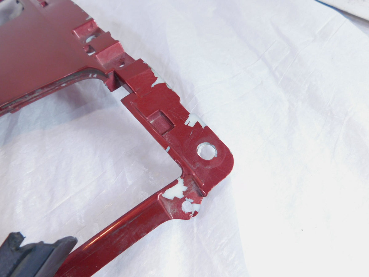 Honda GL1800 Goldwing 1800 Red Front Inner Dash Console Fairing Cowling Plastic - C3 Cycle