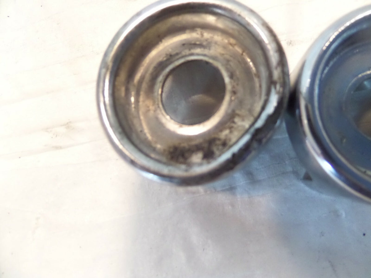 Harley Davidson Sportster 883 & 1200 Rear Shock Absorber Upper Mount Bolt Covers - C3 Cycle