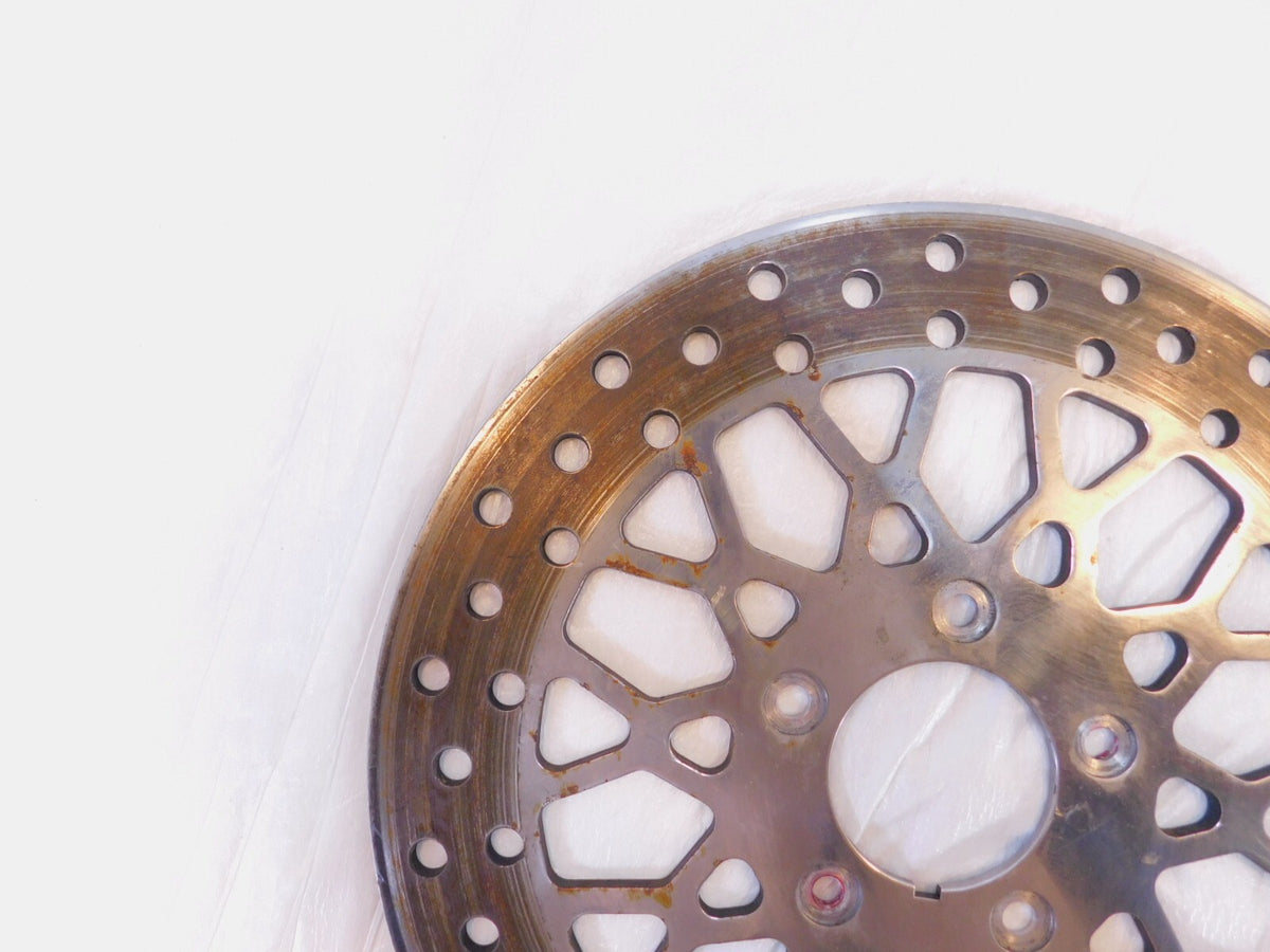 Harley Davidson Touring Sportster Dyna Softail Front Wheel Left Brake Disc Rotor - C3 Cycle
