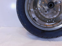 Harley Davidson Road Street Electra Glide 9 Spoke Silver Rear Wheel Rim - BENT - C3 Cycle