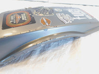 Harley Davidson EVO Electra Glide Gray Right Saddlebag Luggage Lid - FOR PARTS - C3 Cycle