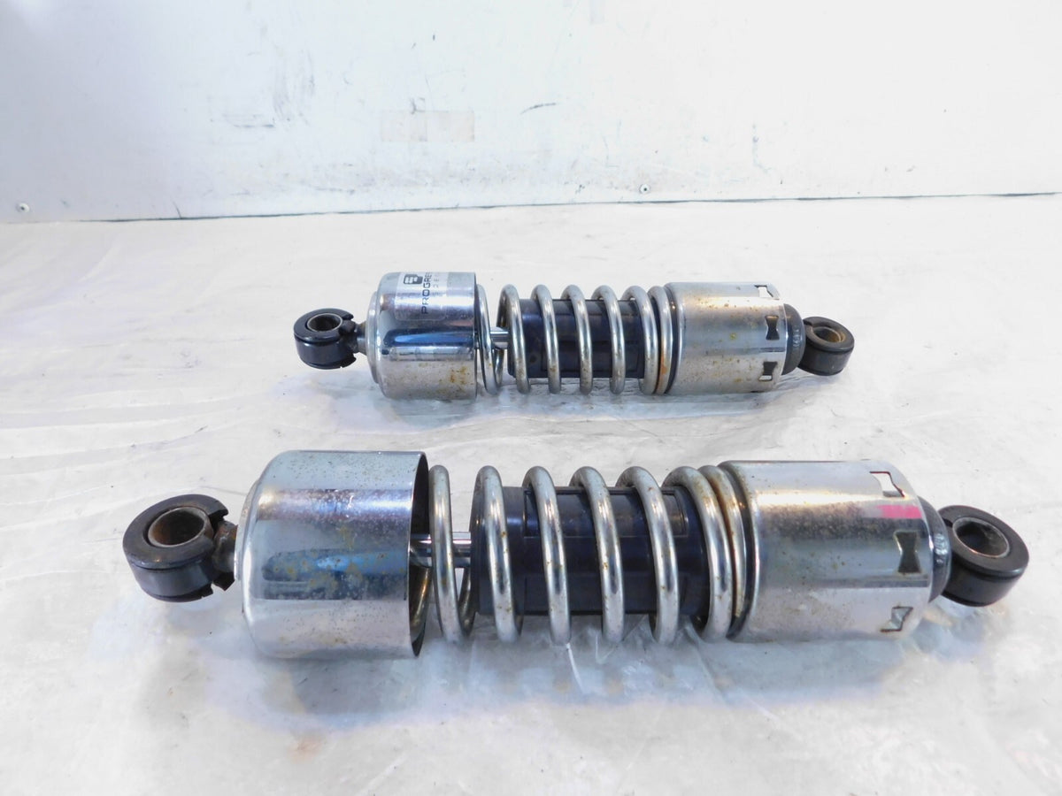 Harley Sportster 883 & 1200 Chrome Progressive Rear Spring Shock Absorbers - 11"
