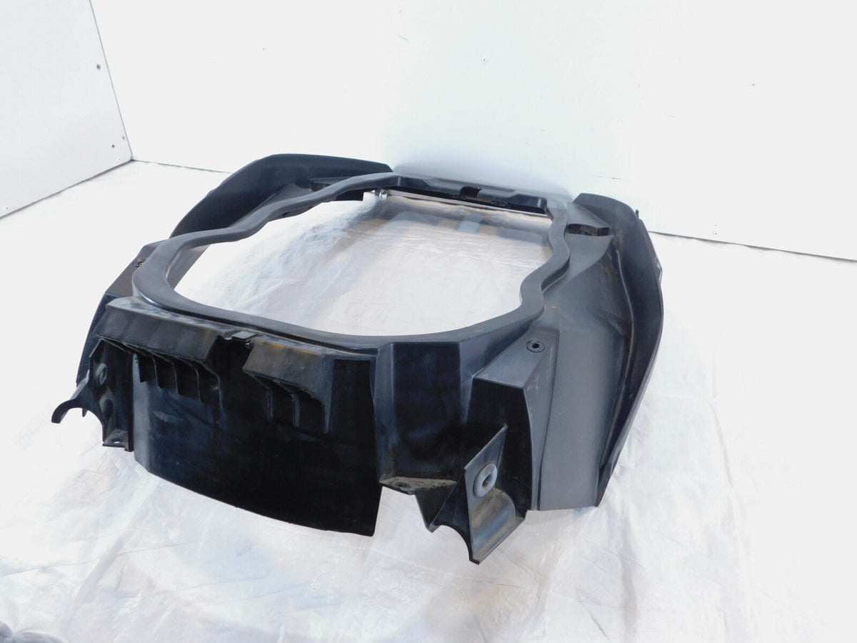 2011-20 BMW C650GT Scooter Upper Rear Luggage Trunk Compartment Cover Panel Trim - C3 Cycle
