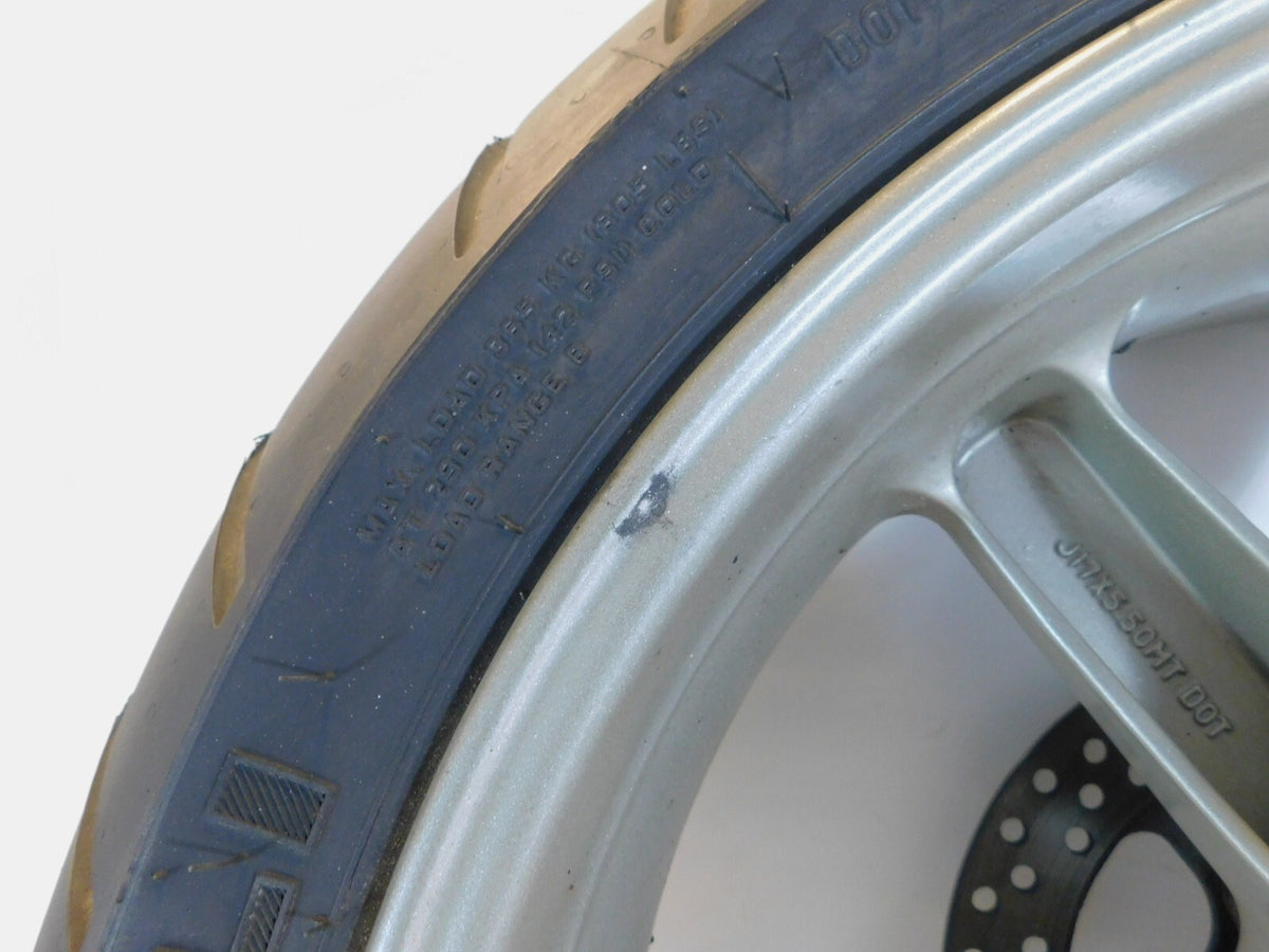 2007-2009 Buell XB XB12 XB12X Ulysses Cast 6 Spoke Rear Wheel Rim Tire & Rotor - C3 Cycle