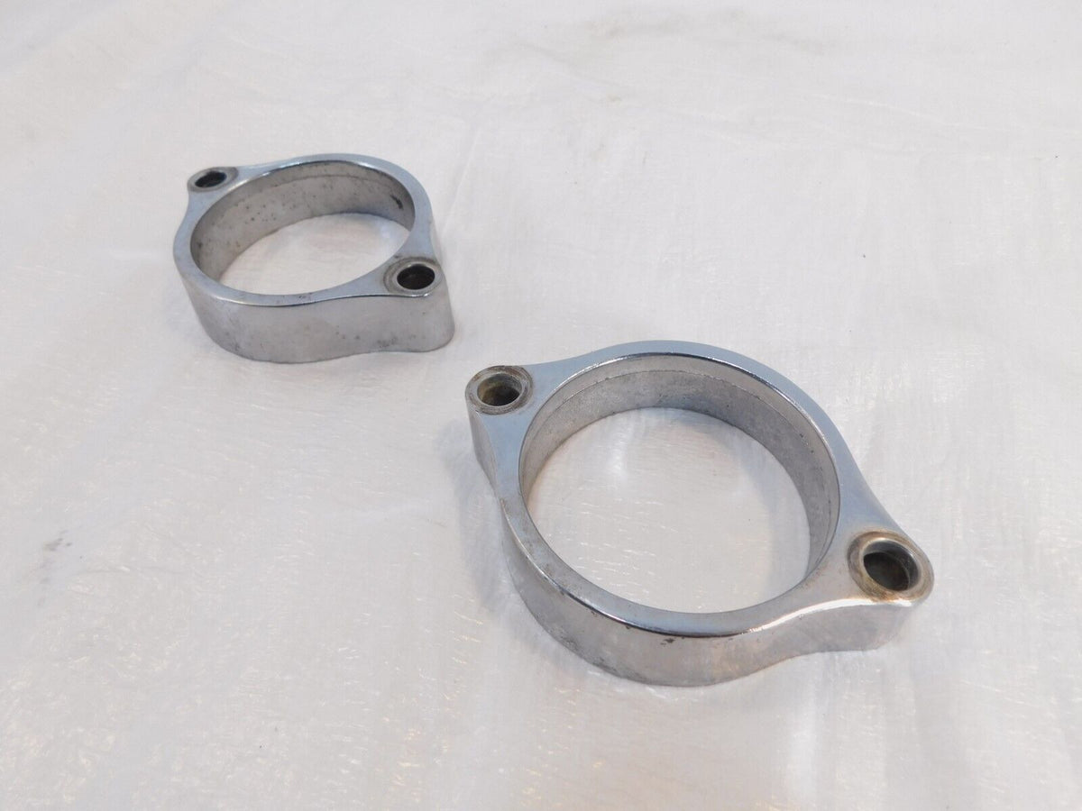 Suzuki Intruder 800 VS800 Exhaust Header Pipe Nut Ring Flange Dual Mount Stays - C3 Cycle