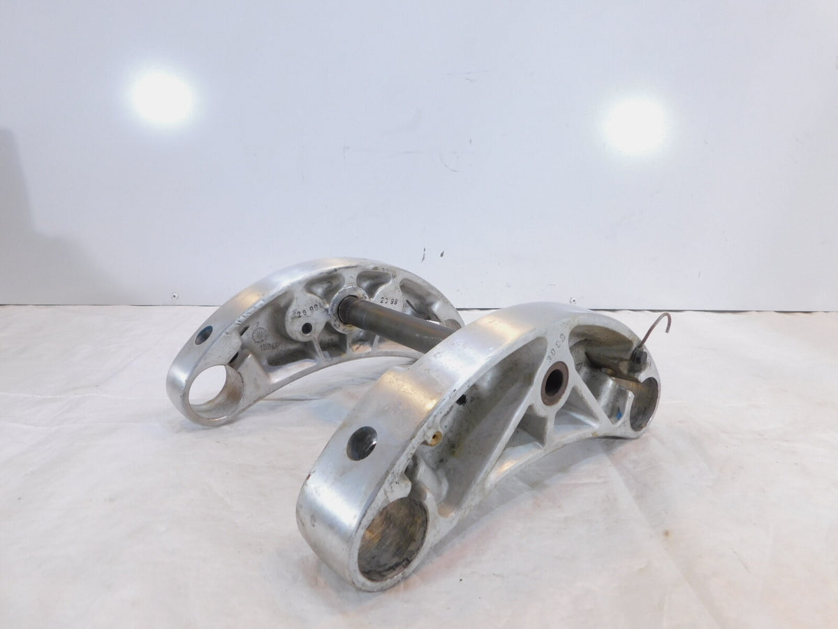 99 00 Victory Standard V92 Cruiser Upper & Lower Front Fork Triple Tree Bracket - C3 Cycle