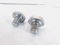 Two Harley Davidson Touring Dyna & Softail Wide Glide Front Fork Tube Plug Caps - C3 Cycle