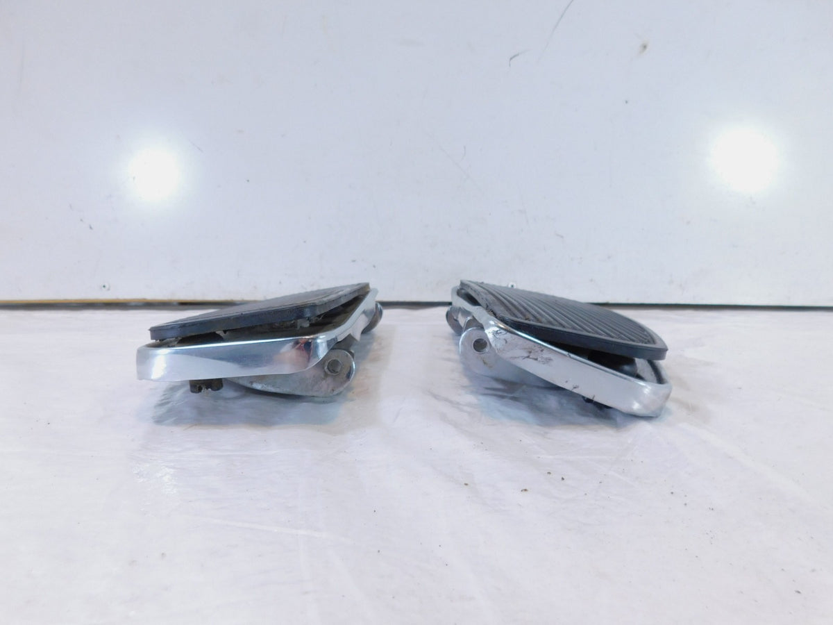 Harley Softail & Touring Road King Electra Glide Floorboard Footboards w/ Pads - C3 Cycle