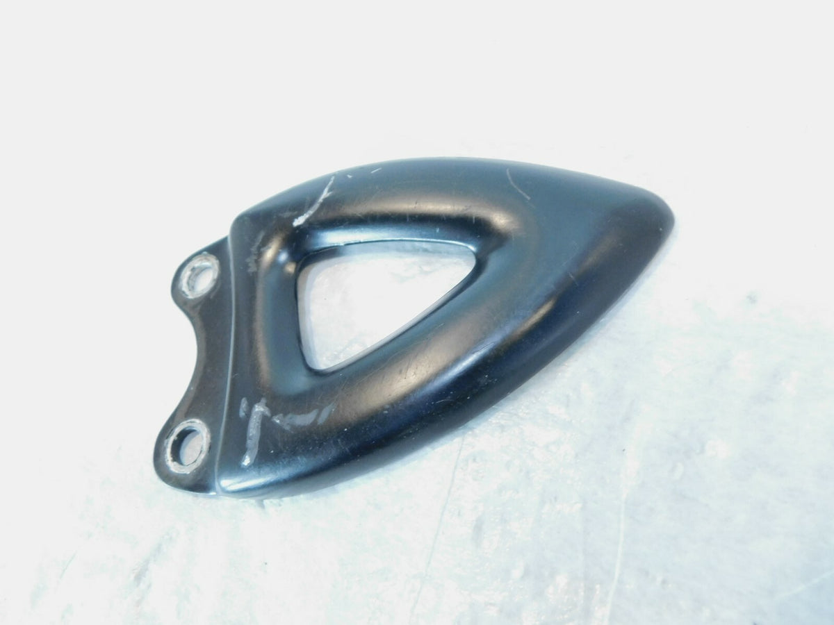 2005-2010 Triumph Speed Triple 1050 Left Front Footrest Foot Peg Heel Guard Fin - C3 Cycle