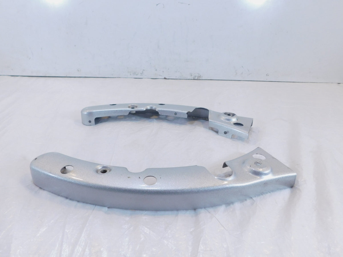Harley Davidson Touring Road King Street Glide Silver Fender Frame Strut Covers - C3 Cycle