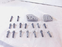 1995-2001 BMW R1100RT 1100 RT Silver Left/Right Handlebar Handle Riser Plates - C3 Cycle